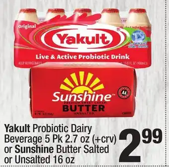 Super King Markets Yakult Probiotic Dairy Beverage offer