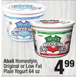 Super King Markets Abali Homestyle, Original or Low Fat Plain Yogurt offer