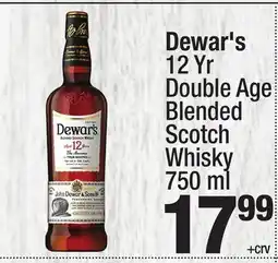 Super King Markets Dewar's 12 Yr Double Age Blended Scotch Whisky offer