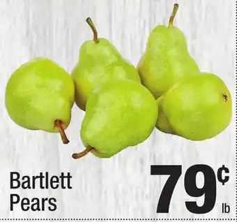 Super King Markets Bartlett Pears offer