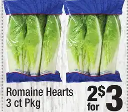 Super King Markets Romaine Hearts offer