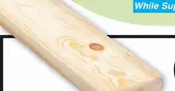 Menards 1 x 4 x 8' Standard Pine Board offer