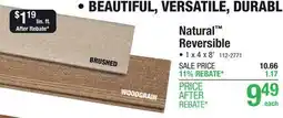 Menards UltraDeck Natural 8' Reversible Composite Decking offer