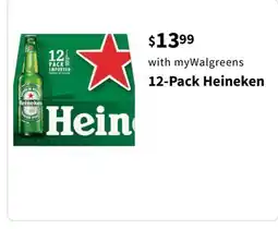 Walgreens 12-Pack Heineken offer