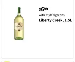Walgreens Liberty Creek, 1.5L offer