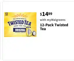 Walgreens 12-Pack Twisted Tea offer