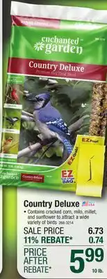 Menards Enchanted Garden Country Deluxe Premium Wild Bird Food Seed Blend - 10 lb offer
