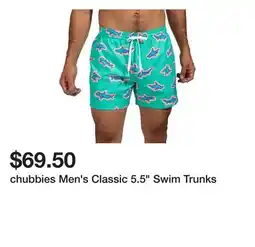 Dick's Sporting Goods chubbies Men's Classic 5.5 Swim Trunks offer