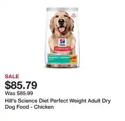 Petsmart Hill's Science Diet Perfect Weight Adult Dry Dog Food - Chicken offer