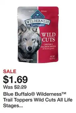 Petsmart Blue Buffalo Wilderness Trail Toppers Wild Cuts All Life Stages Dog Food Topper - 3 oz offer