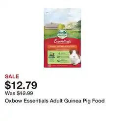 Petsmart Oxbow Essentials Adult Guinea Pig Food offer