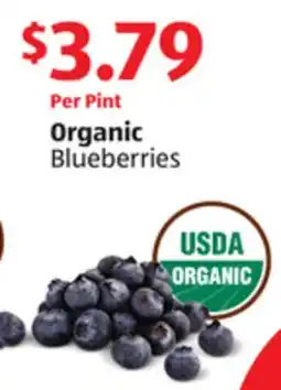 Aldi Organic Blueberries offer