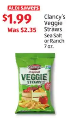 Aldi Clancy's Veggie Straws offer