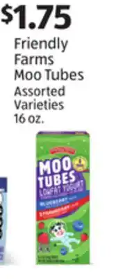Aldi Friendly Farms Moo Tubes offer