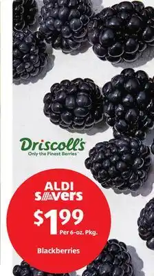 Aldi Driscoll's Blackberries offer