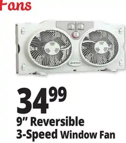 Ocean State Job Lot Penguin 9 Twin Window Fan offer