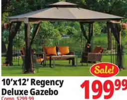 Ocean State Job Lot 10'x12' Regency Deluxe Gazebo offer