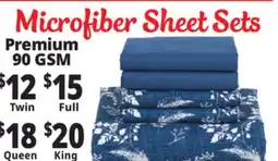Ocean State Job Lot Microfiber Sheet Sets offer