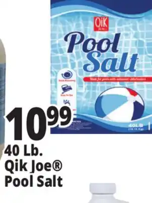 Ocean State Job Lot 40 Lb. Qik Joe Pool Salt offer