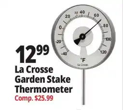 Ocean State Job Lot La Crosse Garden Stake Thermometer offer