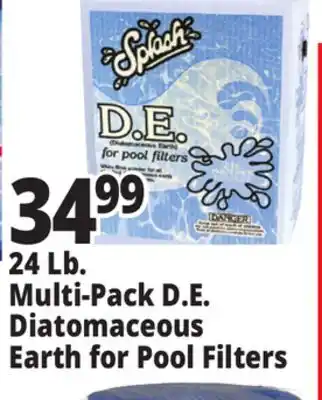 Ocean State Job Lot Splash D.E./Diatomaceous Earth Powder for Swimming Pools 24 lb Multi-Pack offer