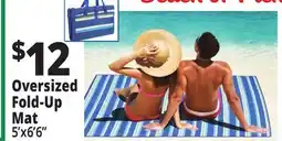 Ocean State Job Lot 2-Person Outdoor Fold-Up Mat 5'x6.5' offer