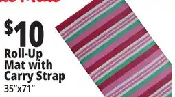 Ocean State Job Lot Roll-Up Mat with Carry Strap offer