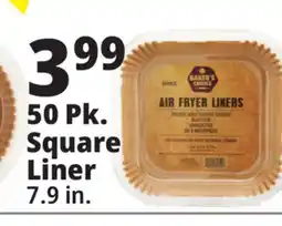 Ocean State Job Lot 50 Pk. Square Liner offer