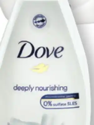 Ocean State Job Lot Dove Body Wash offer