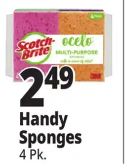 Ocean State Job Lot Scotch Brite Handy Sponges offer