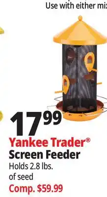 Ocean State Job Lot Yankee Trader Mesh Hopper Bird Feeder offer