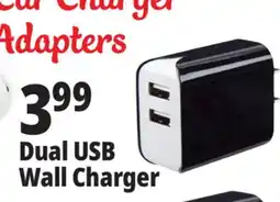 Ocean State Job Lot TechBunch Dual USB Wall Charger offer