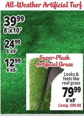 Ocean State Job Lot Artificial Grass Rugs offer