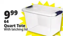 Ocean State Job Lot Sterilite Latch Top Storage Box 64 Qt offer
