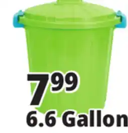 Ocean State Job Lot HemiCasa Medium Oscar Bin with Lid and Handles 25 L offer