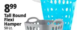 Ocean State Job Lot Tall Round Flexi Hamper offer
