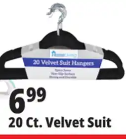 Ocean State Job Lot HomeLiving Velvet Suit Hangers 20 Count offer
