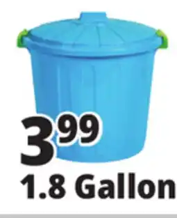 Ocean State Job Lot HemiCasa Small Oscar bin with Lid and Handles 7 L offer
