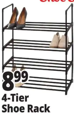 Ocean State Job Lot 4-Tier Shoe Rack offer