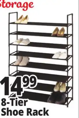 Ocean State Job Lot 8-Tier Shoe Rack offer