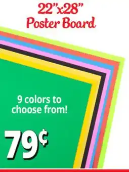 Ocean State Job Lot 22x28 Poster Board offer