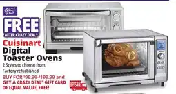 Ocean State Job Lot Cuisinart Digital Toaster Ovens offer