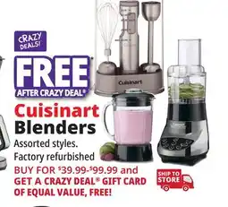 Ocean State Job Lot Cuisinart Blenders offer