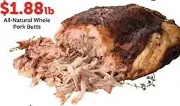 Fareway All-Natural Whole Pork Butts offer