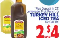Bravo Supermarkets TURKEY HILL ICED TEA offer