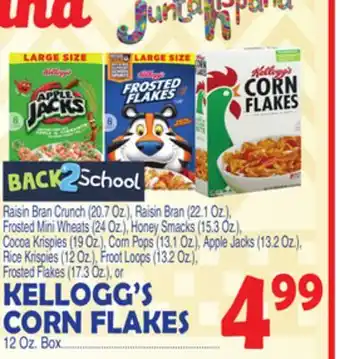 Bravo Supermarkets KELLOGG'S CORN FLAKES offer