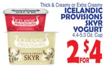 Bravo Supermarkets ICELANDIC PROVISIONS SKYR YOGURT offer