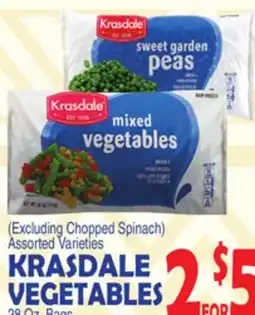 Bravo Supermarkets KRASDALE VEGETABLES offer