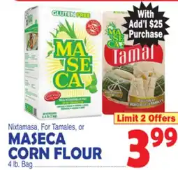 Bravo Supermarkets MASECA CORN FLOUR offer