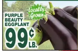 Bravo Supermarkets PURPLE BEAUTY EGGPLANT offer